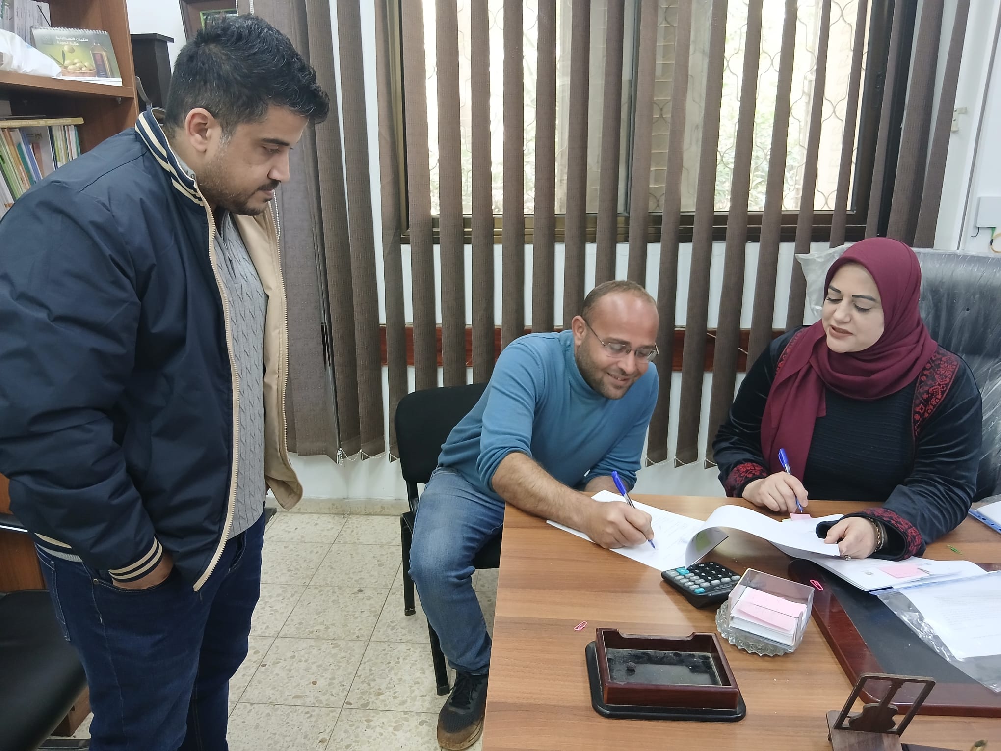 Ministry of Agriculture: Nablus Agriculture Directorate and FAO sign investment support agreements within MAP II projects with a total value of (1,567,768) shekels 7