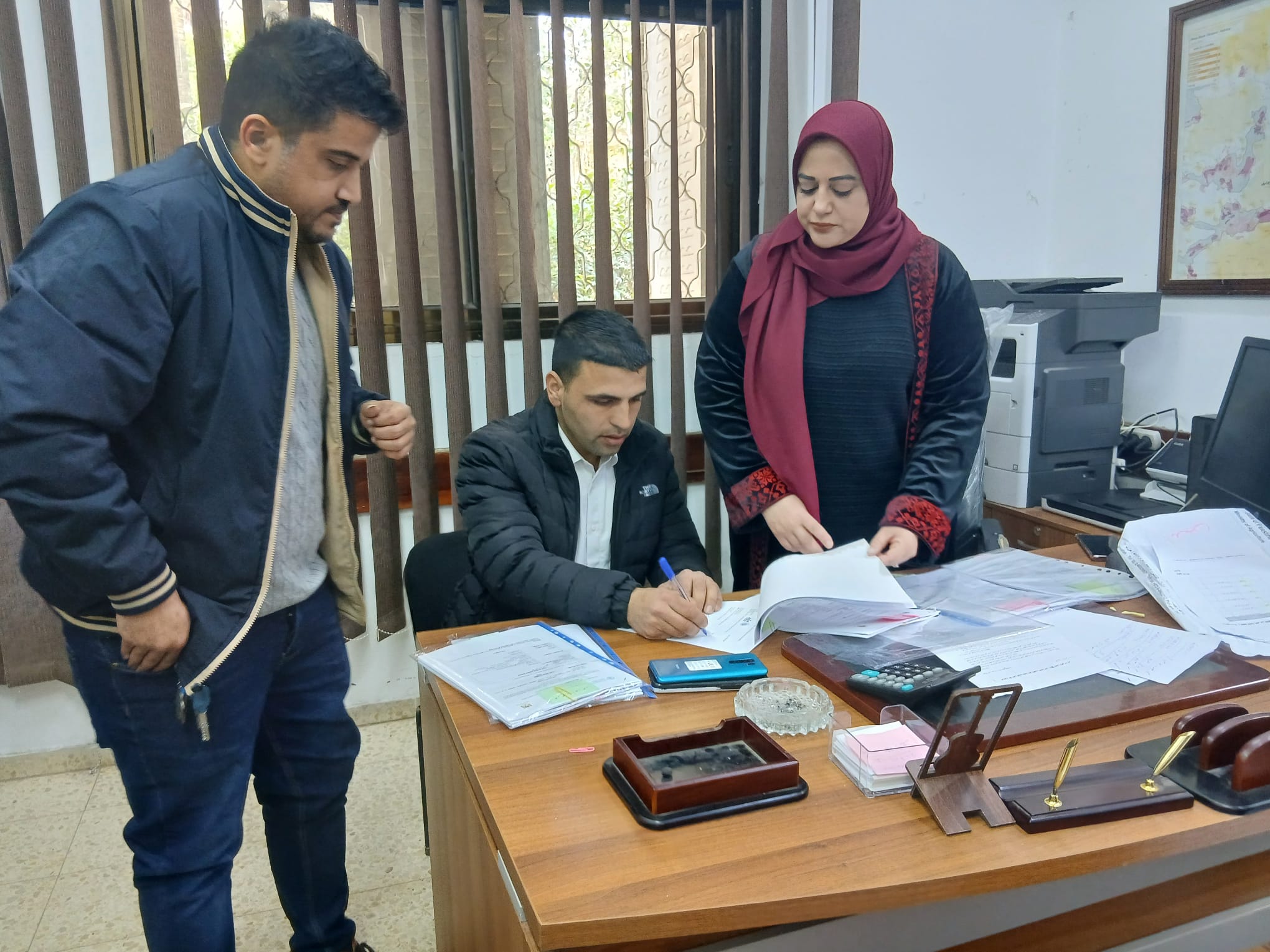 Ministry of Agriculture: Nablus Agriculture Directorate and FAO sign investment support agreements within MAP II projects with a total value of (1,567,768) shekels 5