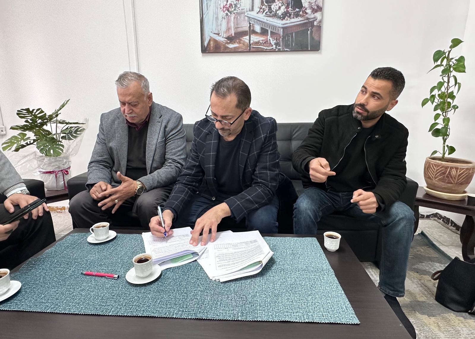 Ministry of Agriculture: Ramallah and Al-Bireh Agriculture Directorate and FAO sign investment support agreements within the (MAP II) program with a total value of (151,300) shekels 2