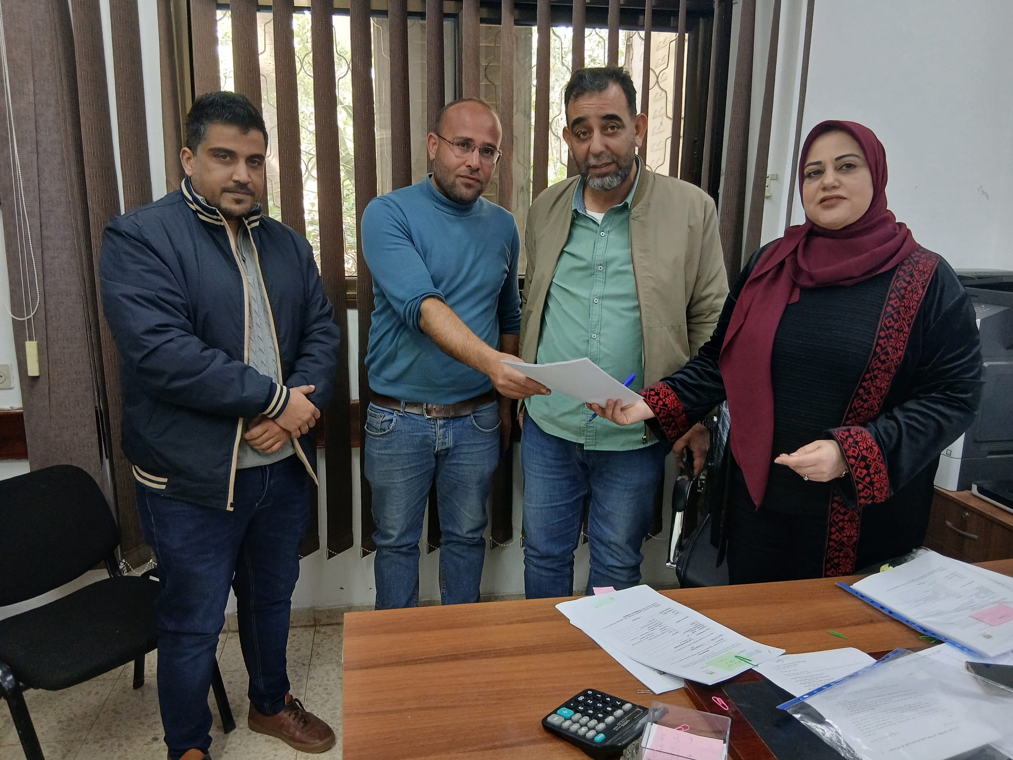 Ministry of Agriculture: Nablus Agriculture Directorate and FAO sign investment support agreements within MAP II projects with a total value of (1,567,768) shekels 11