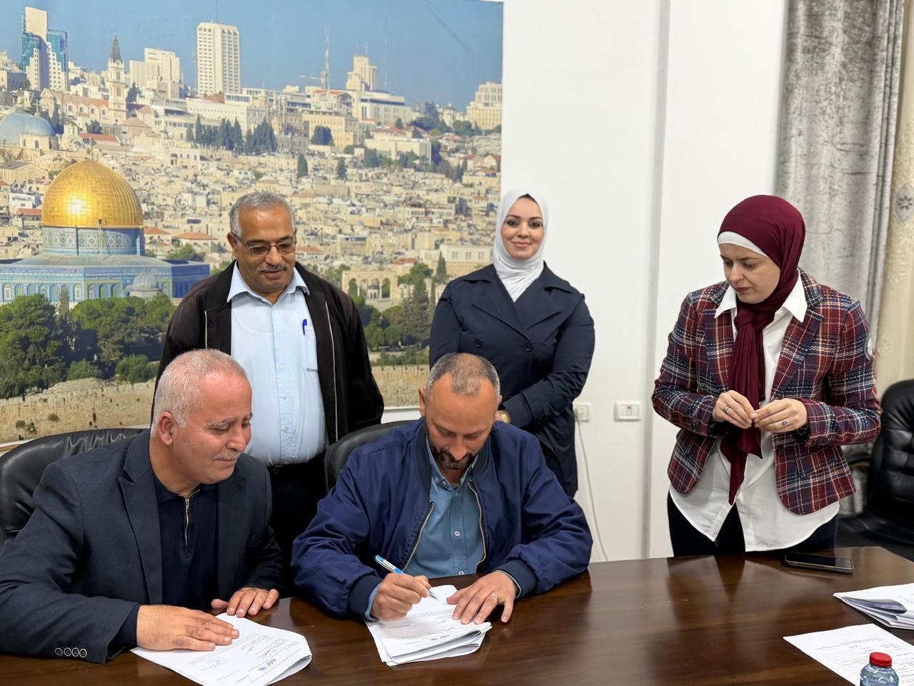 Ministry of Agriculture: Tulkarem Agriculture and FAO sign investment support agreements within (MAPII) program with a total value of (852,944) shekels 3