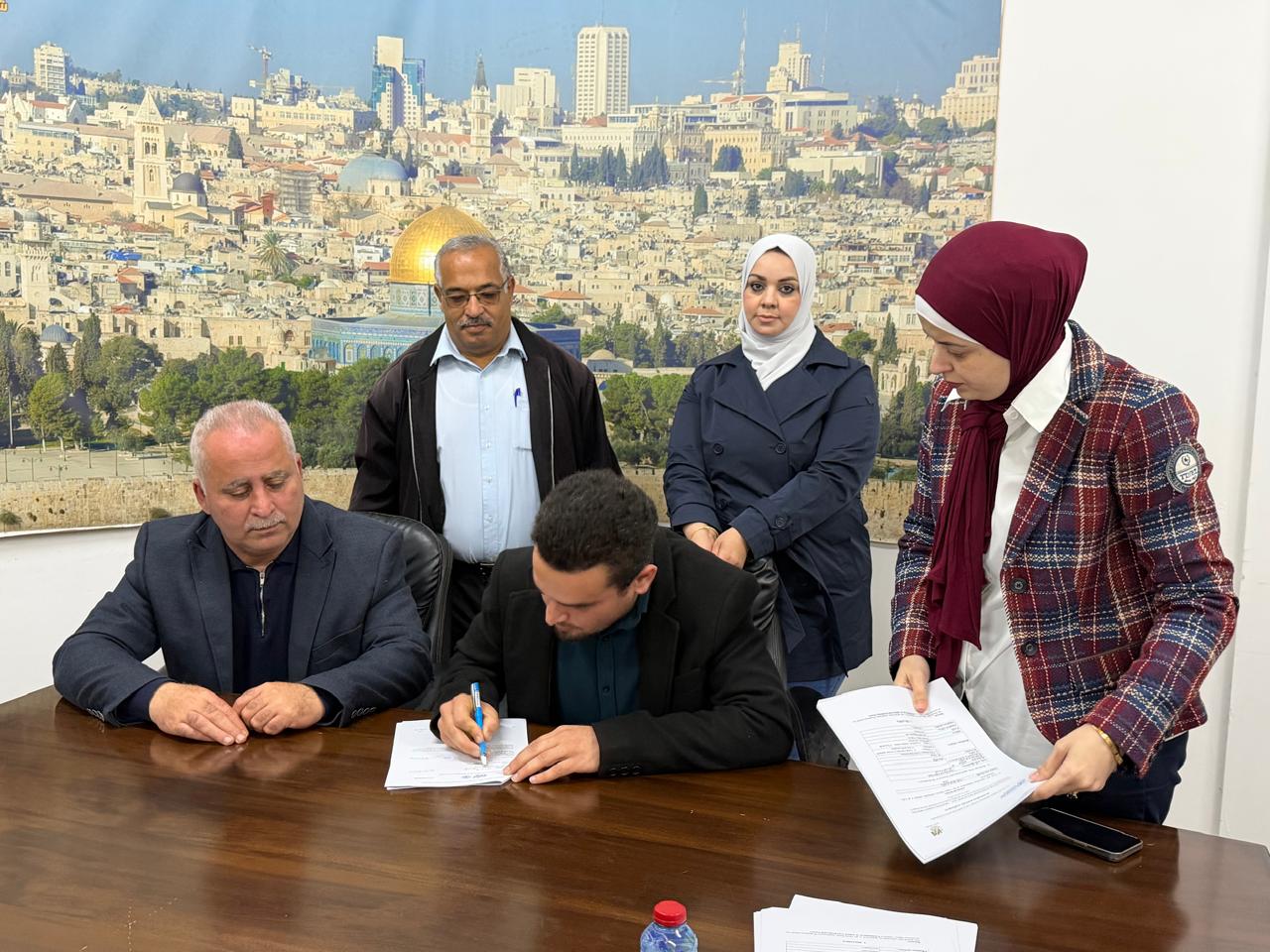 Ministry of Agriculture: Tulkarem Agriculture and FAO sign investment support agreements within (MAPII) program with a total value of (852,944) shekels 1