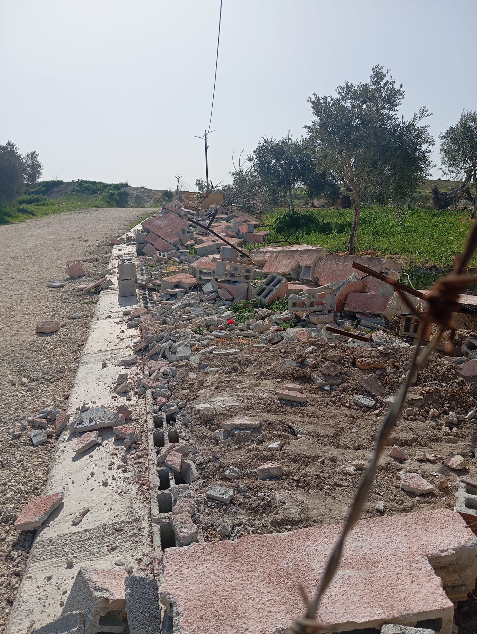 Weekly Brief of the Ministry of Agriculture Records Documenting Israeli Violations Against the Agricultural Sector During the Period from 05/04/2026 to 11/04/2026 9