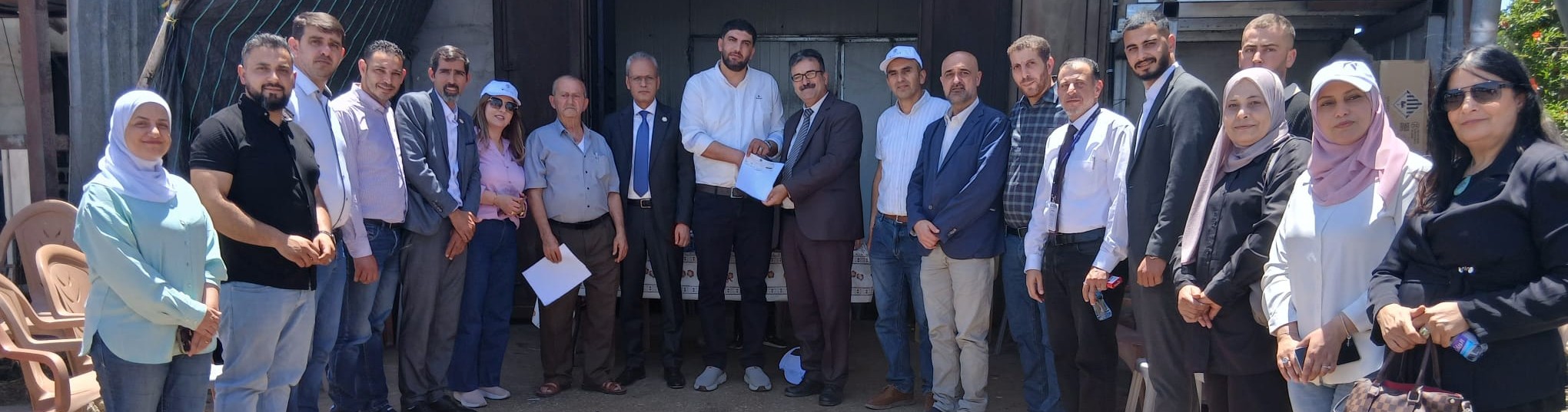 وزارة الزراعة تقود شراكات دولية ومحلية لتطوير قطاع التأمين الزراعي الفلسطيني وتتابع قصص نجاح المزارعين في جنين.