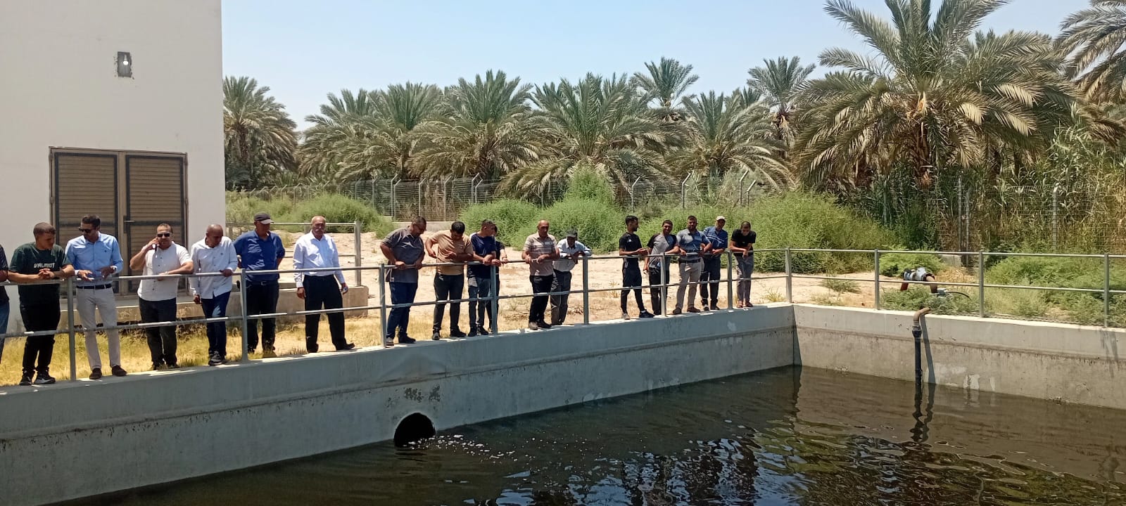 وزارة الزراعة: مديرية زراعة جنوب الخليل تنظم جولة إرشادية لـ 20 مربي ثروة حيوانية في الظاهرية و الصره و ابو العسجا إلى أريحا بالتعاون مع مؤسسة "إيكو بيس الشرق الأوسط".
