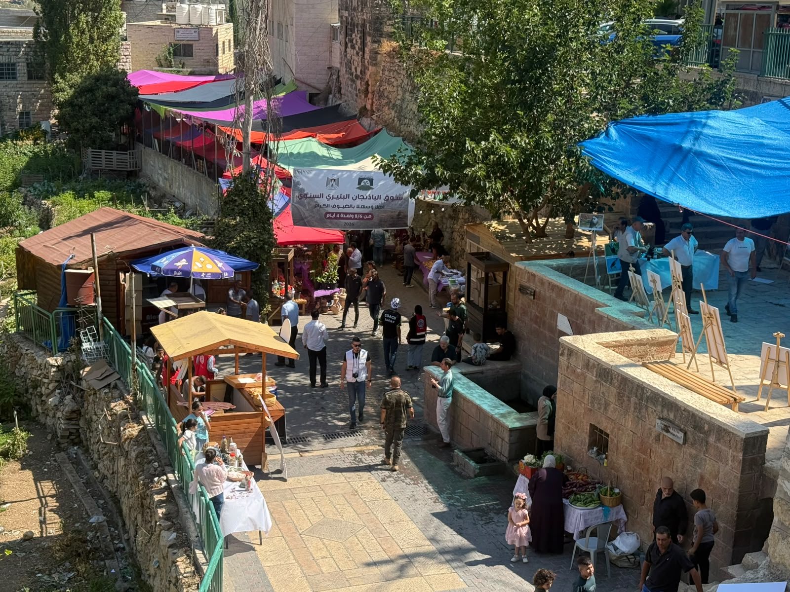 🔴 وزارة الزراعة تشارك في افتتاح مهرجان سوق الباذنجان البتيري وتؤكد التزامها بدعم المزارعين وحماية الإرث الزراعي الفلسطيني.