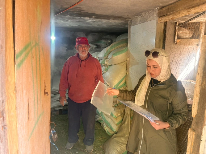 Ministry of Agriculture: The Technical Committee in Tulkarm receives two projects to support livestock breeders in the towns of Shufa and Kafr Jamal, worth 120,000 shekels, within the agricultural assistance program funded by the European Union
