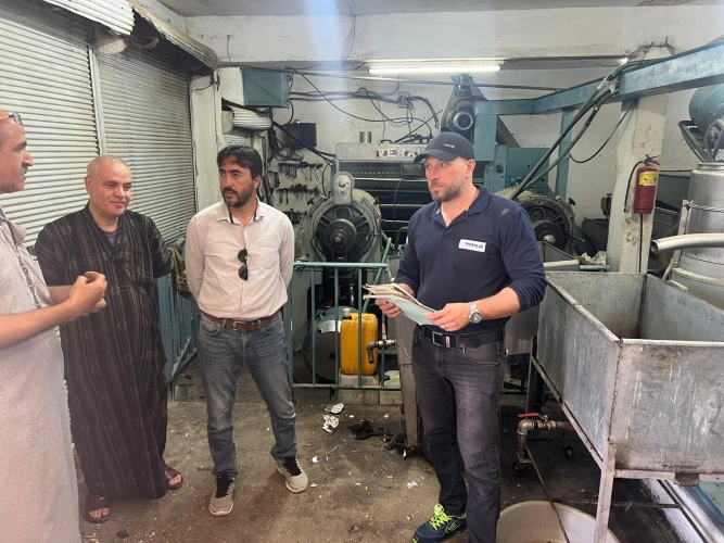 As part of "My Initiative" project and with funding from IBSA Fund, the Ministry of Agriculture and UNDP implement an evaluation campaign for olive presses in northern Hebron