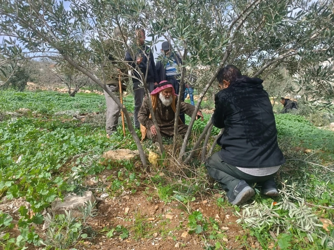 وزارة الزراعة تستكمل تنفيذ نشاطات المدارس الحقلية في محافظة القدس.