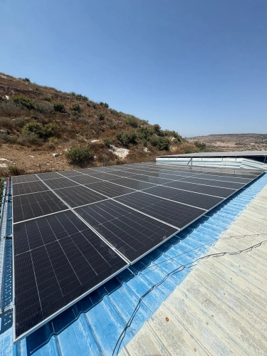 Ministry of Agriculture: Tulkarem Agriculture and GIZ receive the final solar power station for Bab Al-Ain well in Kafr Jamal with a capacity of 70 kilowatts with a cost of about 122 thousand shekels.