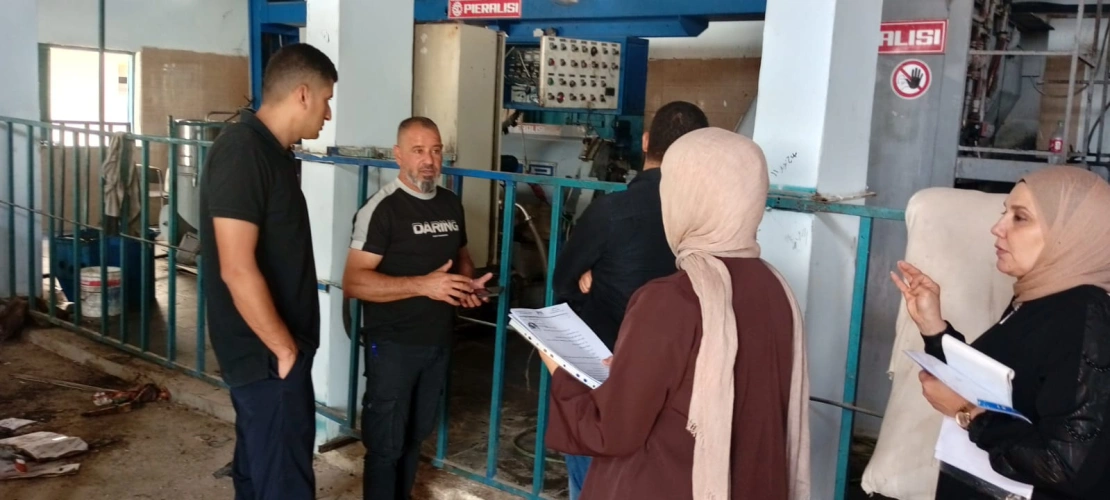 🔴وزارة الزراعة: زراعة جنين تنفذ جولة تفقدية على معاصر الزيتون ضمن لجنة الصحة والسلامة العامة بالتعاون مع المحافظة والجهات الشريكة استعداداً للموسم.