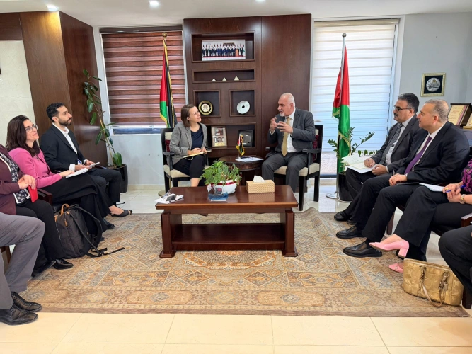 Ministry of Agriculture: Slaimiya discusses with the International Fund for Agricultural Development (IFAD) ways to support farmers' resilience and enhance the urgent response