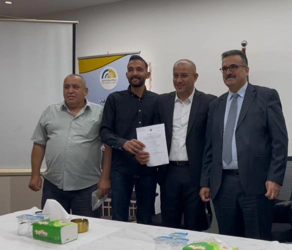 Al-Hawamdeh in Halhul completed the first phase of the Green Jobs Project for field and fodder crops, in partnership with FAO, and distributed financial grants to 286 beneficiaries in North Hebron.