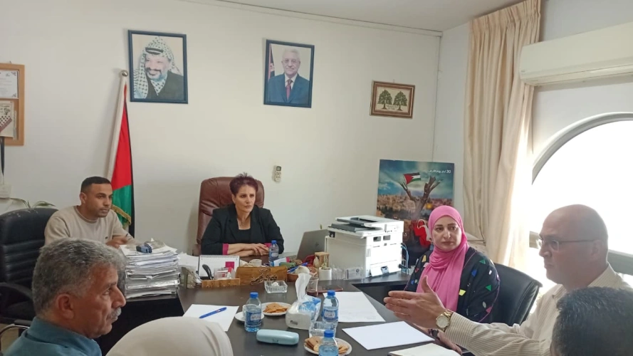 Ministry of Agriculture: Jerusalem Agriculture Directorate holds the first meeting of the Committee for Assessing Sectoral Damages, and partners to follow up on the mechanism for documenting agricultural damages in the governorate