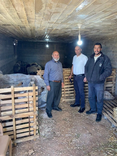 Ministry of Agriculture: Ramallah and Al-Bireh Directorate receives 11 agricultural projects worth 475,000 shekels in Deir Ibzi&rsquo;, Safa, Bil&rsquo;in, Ras Karkar and Sinjil within the framework of the agricultural assistance program funded by the EU