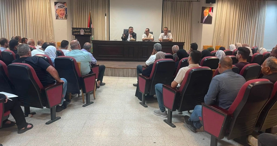 🔴 وزارة الزراعة: محافظ نابلس يفتتح ورشة حول فرص تمويل المشاريع الزراعية بمشاركة 50 مزارعاً وأصحاب مشاريع، بتنظيم من زراعة نابلس وبالتعاون مع الفاو.
