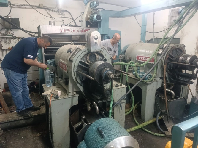 The Ministry of Agriculture and (UNDP) implement an assessment campaign for olive presses in Salfit , within the framework of the “My Initiative” project and with funding from the (IBSA) Fund
