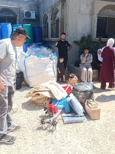 Ministry of Agriculture:  Salfit Agriculture Directorate delivered a package of agricultural supplies and equipments, to 29 farmers in Iskaka and Farkha, with funding from (UNDP).