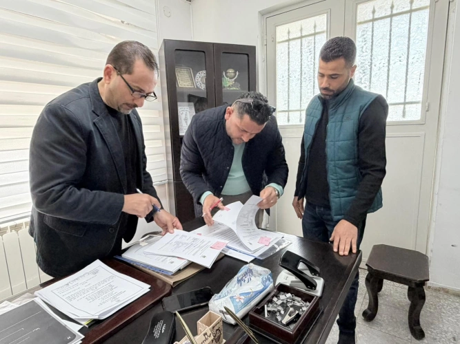 Ministry of Agriculture: Ramallah and Al-Bireh Agriculture Directorate and the FAO sign two investment support agreements for farmers in Beit Liqya and Deir Ibzi&rsquo; within the (MAP II) program with a total value of (882,000) shekels