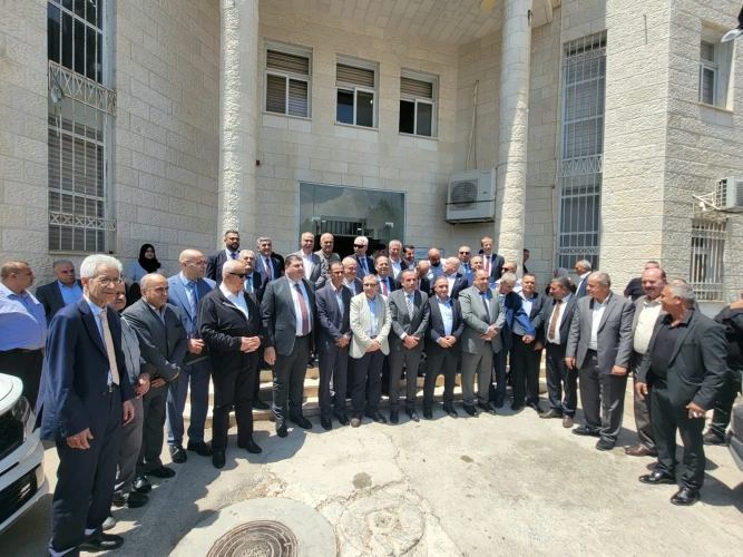 The Ministry of Agriculture participates in the ministerial tour in Salfit Governorate and affirms its continued support for the resilience of farmers.