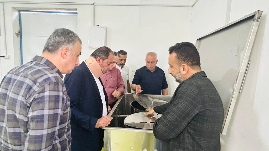 Ministry of Agriculture: Under the supervision and participation of Tulkarem Agriculture Directorate and with Belgian funding, Agricultural Relief and Oxfam support Montana Company in Deir al-Ghusun with molokhia production line