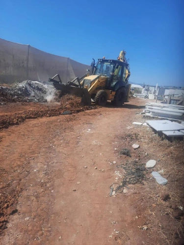The Ministry of Agriculture and Tammun Municipality carry out the construction and rehabilitation of 5 kilometers of agricultural roads to serve 3,000 dunams and improve farmers' access to their lands.