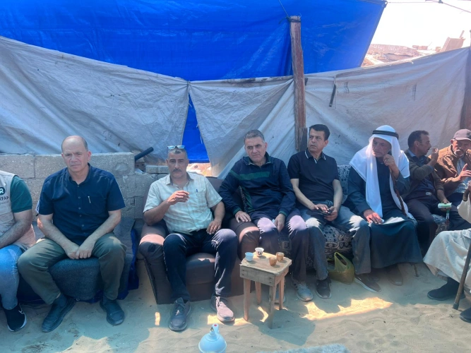 The Ministry of Agriculture announced the rehabilitation of agricultural wells and installation of water lines in Sheikh Ejlin area, benefiting 60 farmers through a project implemented by Palestinian Agricultural Relief and funded by Oxfam.
