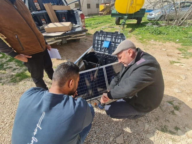 Solar-Powered Water Pumps Delivered to Masafer Yatta Communities