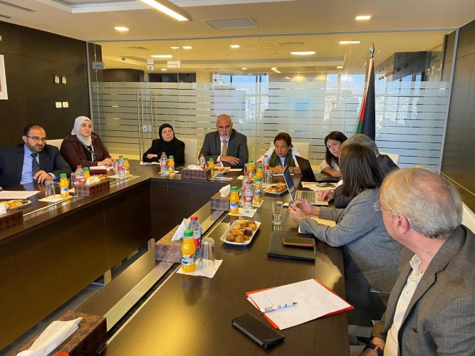 Ministry of Agriculture:  Slaimiya chairs the second meeting of the Steering Committee for the Rural Financial Inclusion Promotion Project in Palestine (RUFIPP)