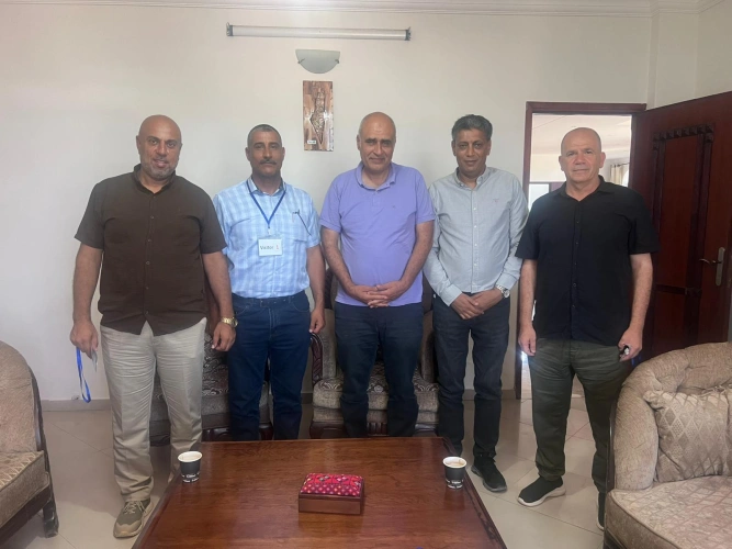 Ministry of Agriculture: The Higher Agricultural Emergency Committee in the southern governorates discusses with the Director (UNDP) in Gaza Strip the priorities for supporting the agricultural sector