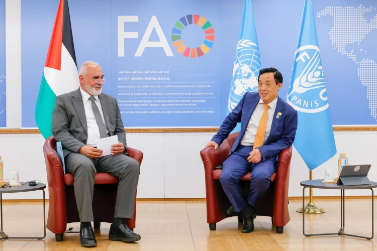 Palestine at the UN Food and Agriculture Organization Regional Conference in Rome: A call to strengthen agricultural resilience and expand international partnerships