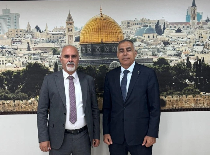 The Minister of Agriculture and the Palestinian Ambassador to India discuss enhancing agricultural cooperation and benefiting from Indian experiences to support the Palestinian agricultural sector